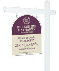 Berkshire Hathaway HomeServices Approved Sign Supplier