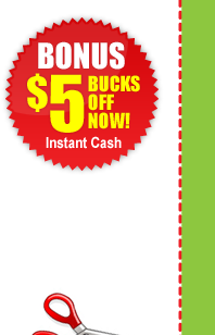 Bonus Offer! Get an additional $Off if you order today.