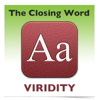 Image of Closing Word Logo