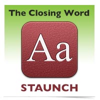 Image of Closing Word Logo