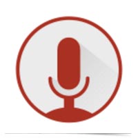 Google dictation icon.