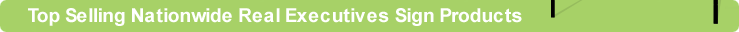 Top Selling Nationwide Real Estate Executives Sign Products