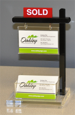 REALTY ONE GROUP / Accessories / Desktop Sign Post - Black
