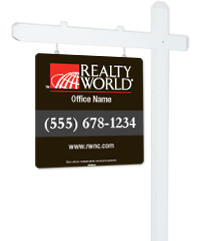 Realty World Northern California & Nevada Real Estate Approved Sign Supplier