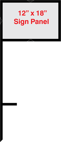 Frames / 12" x 18" Angle Iron Frame-1 Leg