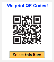 We print QR Codes