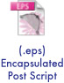 EPS format icon