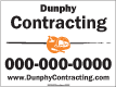 Contractor Yard Signs