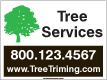 Tree Service Yard Signs