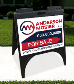 Black 18" x 24" Sidewalk Sign Unit - Custom