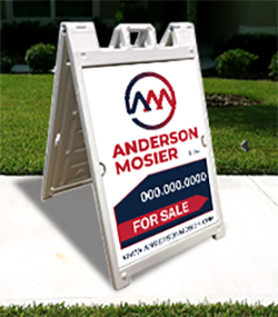 36" x 24" Sidewalk Sign Unit - Custom