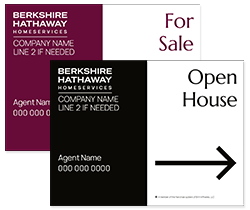For Sale & Open House Panels