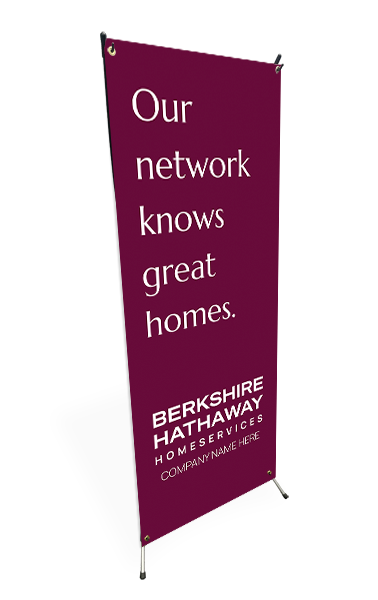 60" x 24" Banner & X-Stand
