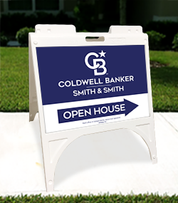 White 18" x 24" Sidewalk Sign Unit - Custom