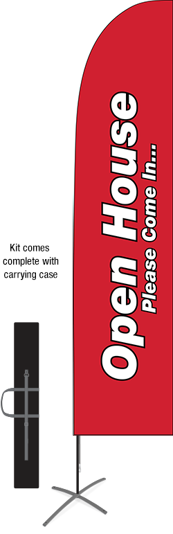 15' Feather Flag - Indoor Base Unit