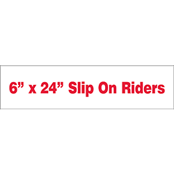 Slip On Riders
