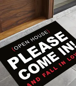 Real Estate Door Mats