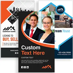 Real Estate Banner and Stand Units