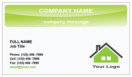 Business card template