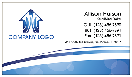 Business card template