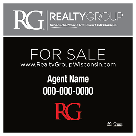 skmktaki　看板 Realty Group Inc. Realtor Signs Panels 30 X 30