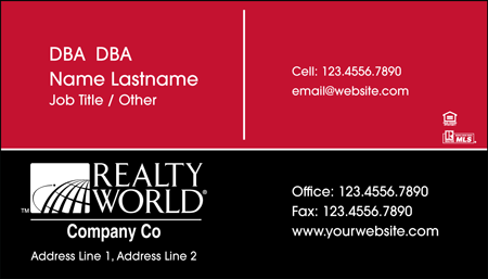 Business card template