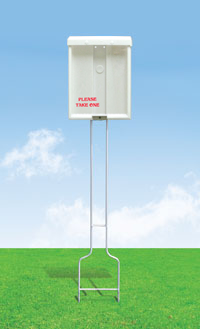 Brochure Box and Stake Complete Unit