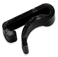 Plastic Spring Clips Black (20 count)