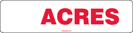 Acres Poly 6"x24" Rider