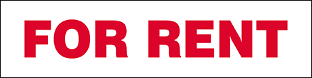 For Rent Poly 6"x24" Rider