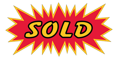 Sold - Yellow Cor-x 11" x 22" Starburst