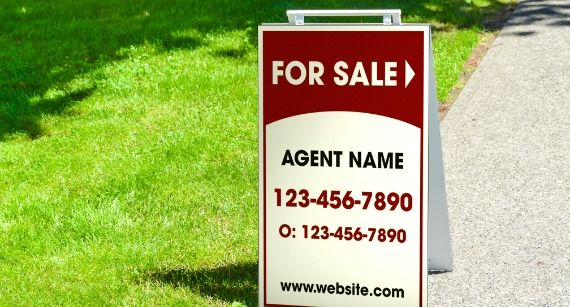 Real Estate Directional Signs