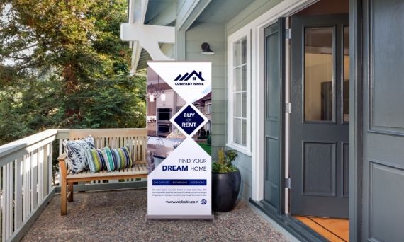 Real Estate Banner Signs