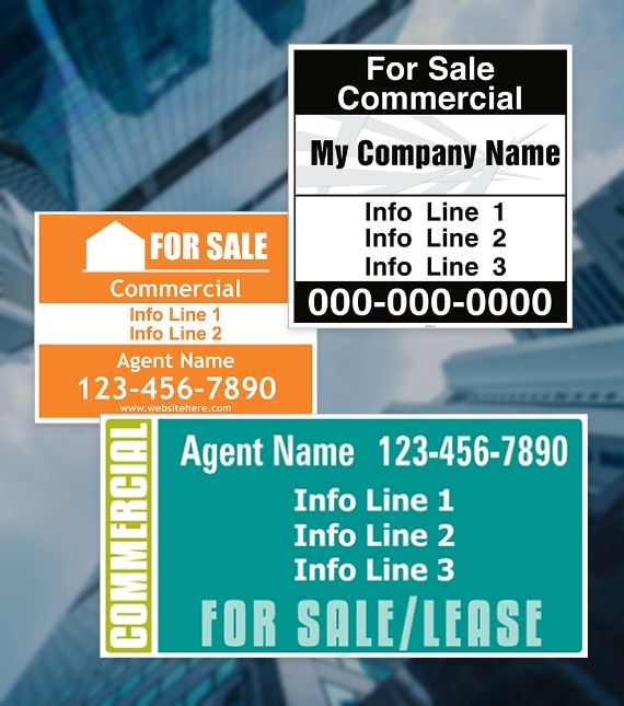 Commercial Real Estate Signs
