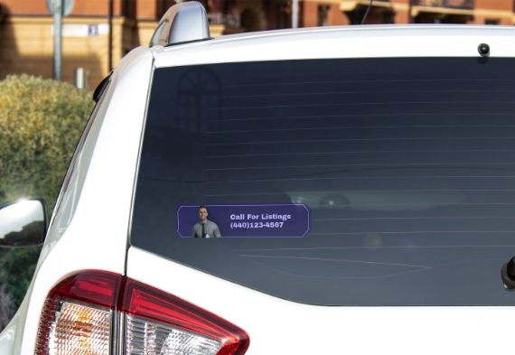 Realtor Car Decal