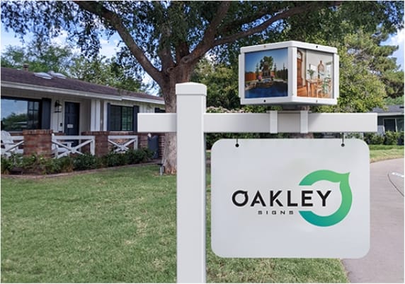 Compass real estate signs