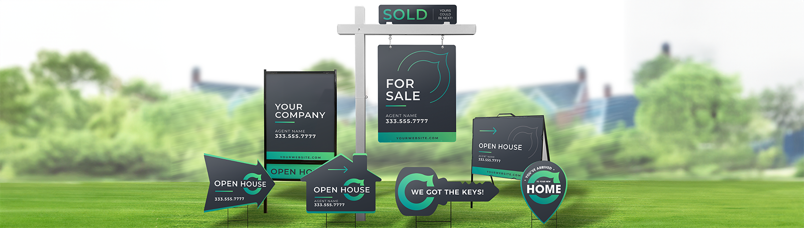 Oakley Signs, Custom Real Estate Sig