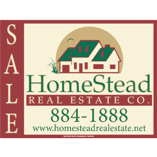 HomeStead Real Estate Co. - Independent Real Estate Sign