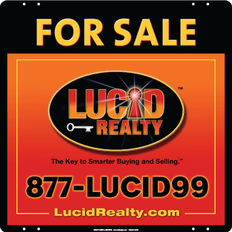 Lucid Realty - Independent Real Estate For Sale Sign