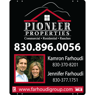 Pioneer Properties - Independent Real Estate Sign