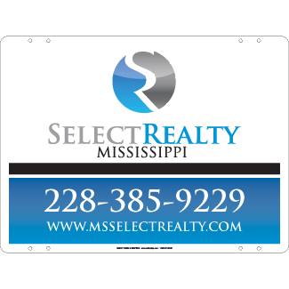 Select Realty Missippi - Independent Real Estate Sign