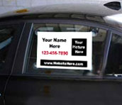 Rear Window Banners
